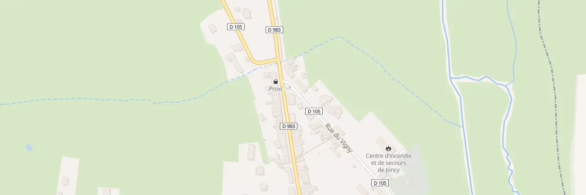 Plan du 44 Grande Rue à Joncy