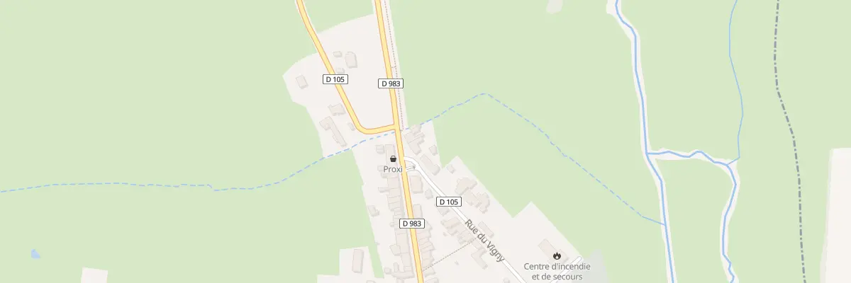 Plan du 3 Rue du Vigny à Joncy