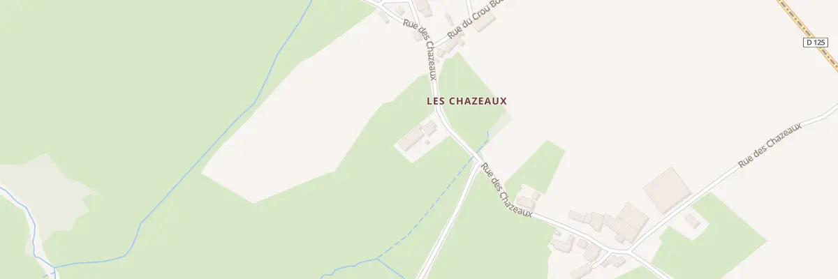 Plan du 358 Rue des Chazeaux à Saint-Julien-sur-Dheune