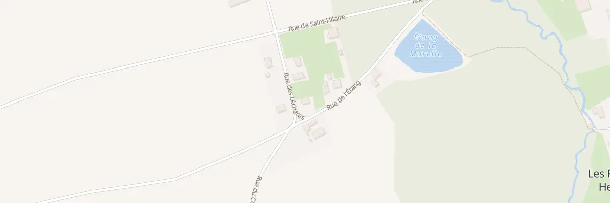 Plan du 8 Rue de l’Etang aux Rivières-Henruel