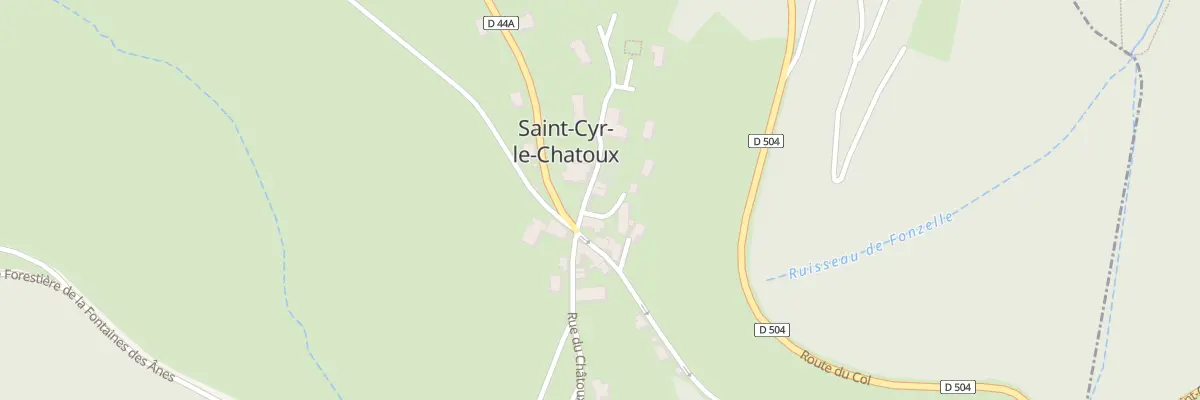 Plan du 5010 Le Bourg à Saint-Cyr-le-Chatoux