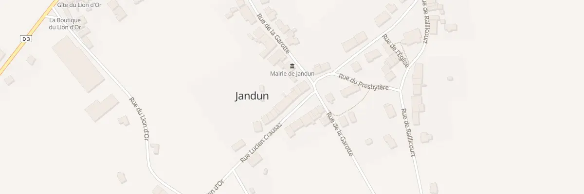 Plan du 6 Rue Lucien Crausaz à Jandun
