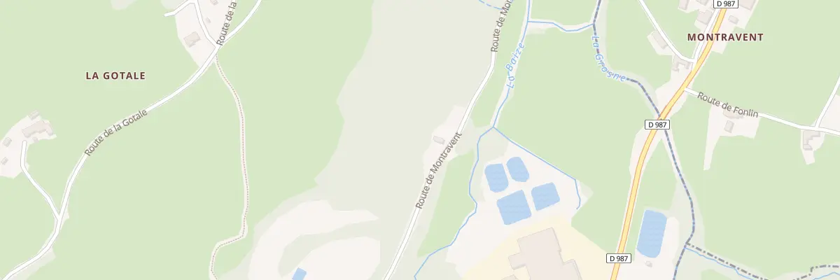 Plan du 5011F Montravant à Trambly