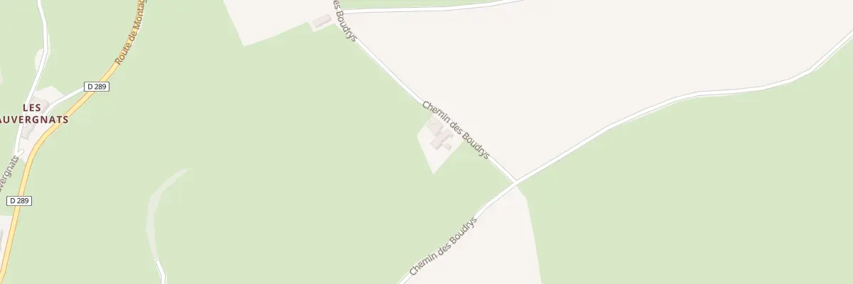 Plan du 5009 Les Boudrys à Navour-sur-Grosne