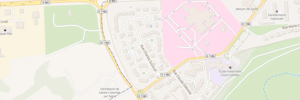 Plan du 14 Rue Charles Gounod à Châtillon-sur-Seine