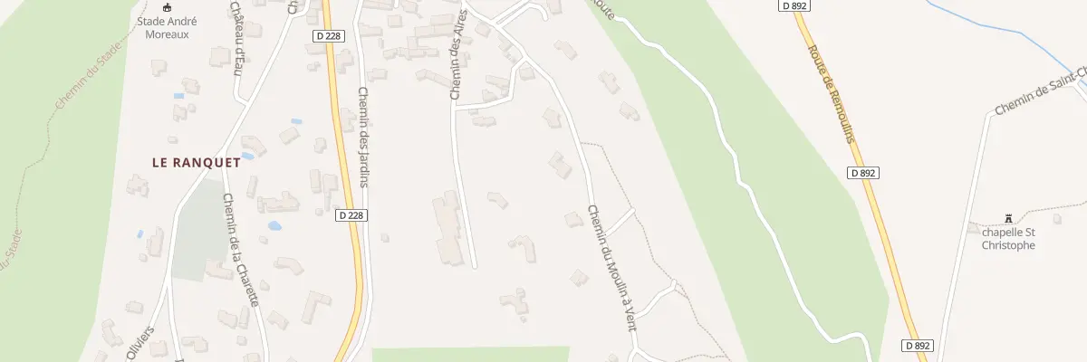 Plan du 5528 Che du Moulin à Vent à Castillon-du-Gard