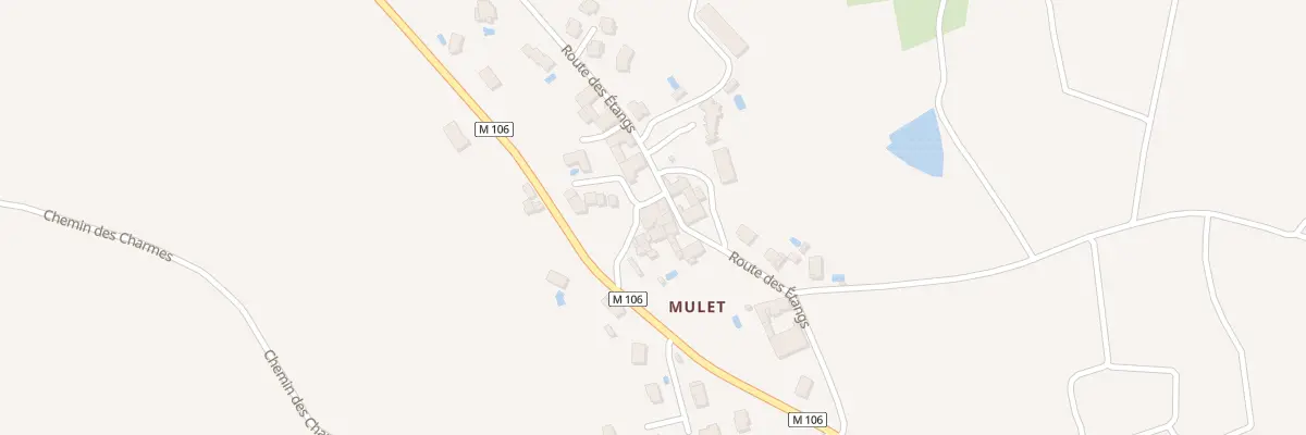 Plan du 465 Rte des Etangs à Cellieu
