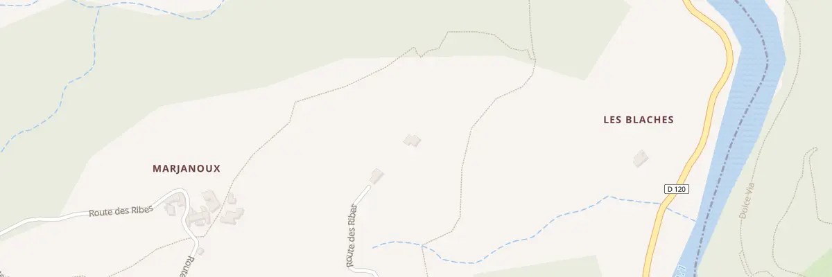 Plan du 5189 Le Cellier des Ribes à Gluiras