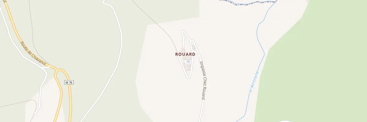Plan du 1090 Imp Chez Rouard à Doizieux