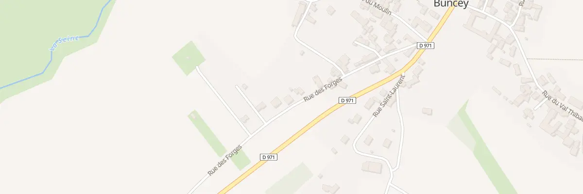 Plan du 16 Rue des Forges à Buncey