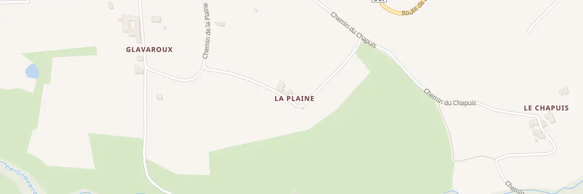 Plan du 17 Che de la Plaine à Bessenay