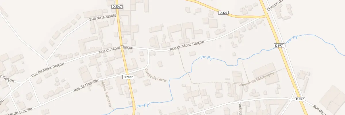 Plan du 9 Rue du Mont Tierçon à Sommepy-Tahure