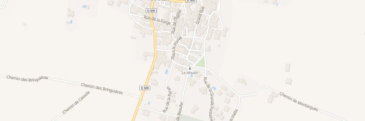 Plan du 5010 Rue La Tournelle à Saint-Pons-la-Calm