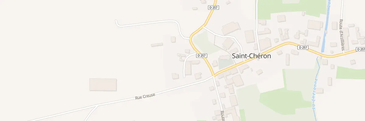 Plan du 35 Rte des Rivières à Saint-Chéron