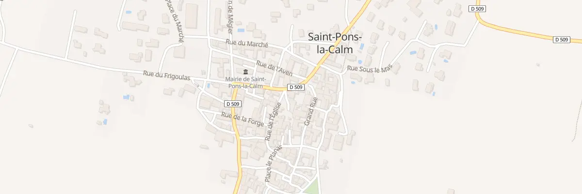 Plan du 1 Imp du Reposoir d’Eau à Saint-Pons-la-Calm