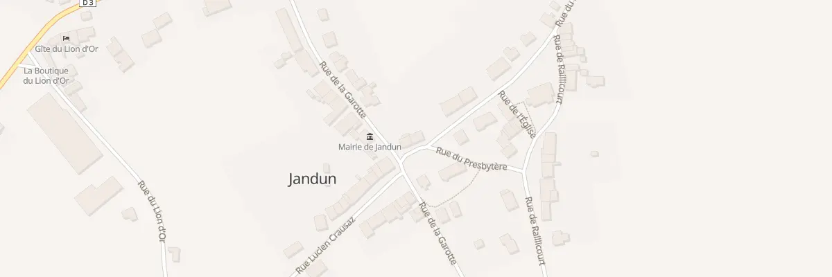 Plan du 3 Pl Emile Bourquelot à Jandun