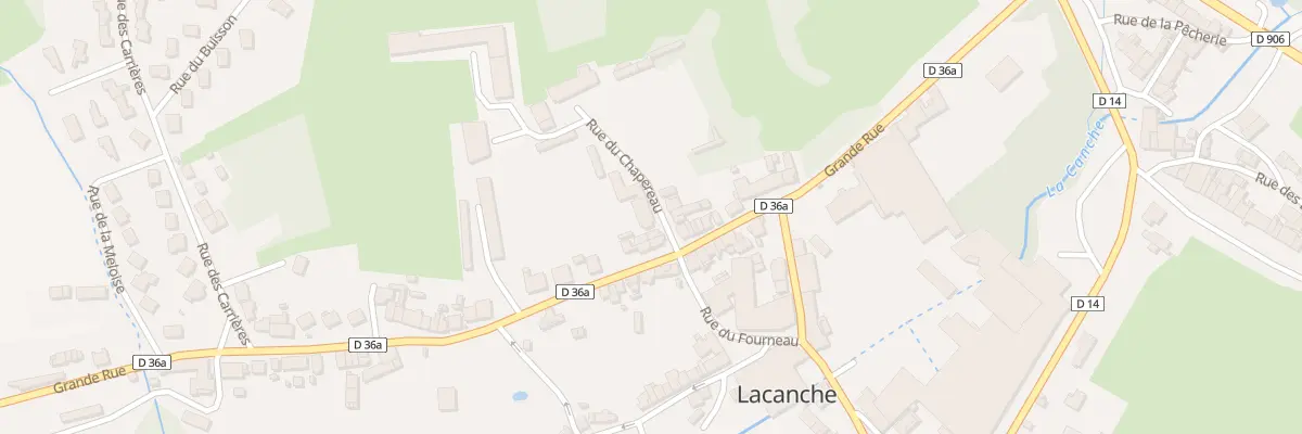 Plan du 9 Rue du Chapereau à Lacanche