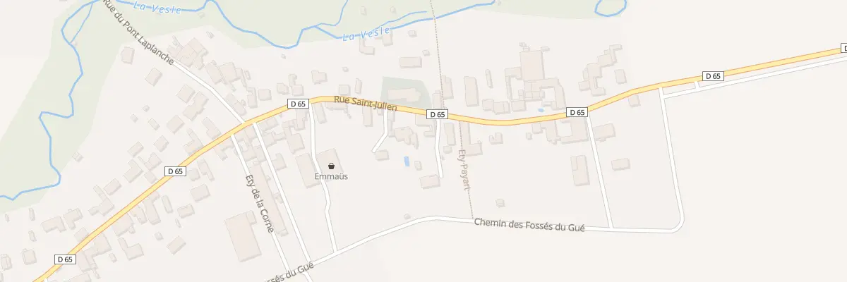 Plan du 98 Rue Saint Julien à Courtisols