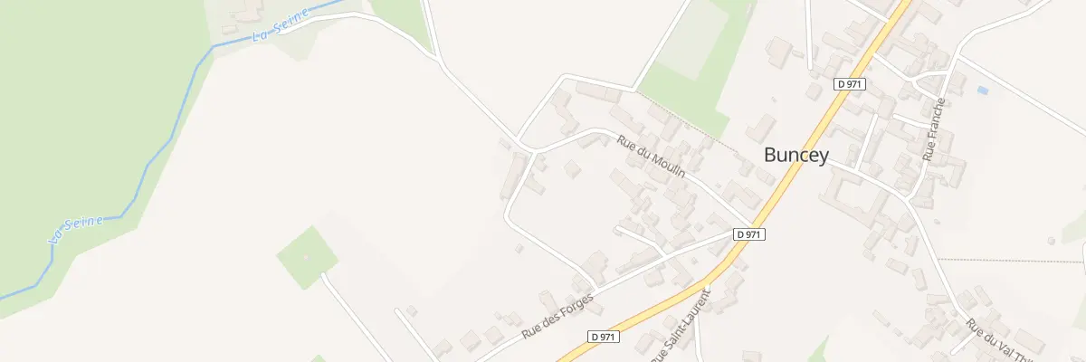 Plan du 1 Rue des Fleurs à Buncey