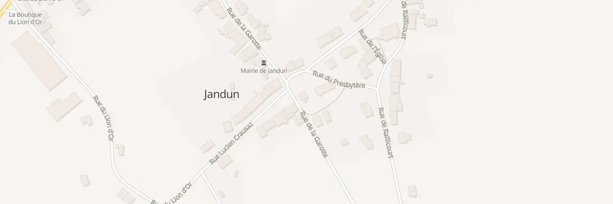 Plan du 2 Pl Emile Bourquelot à Jandun