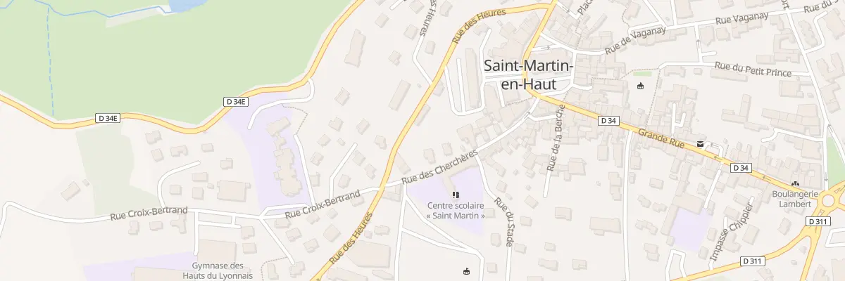 Plan du 263 Rue des Heures à Saint-Martin-en-Haut