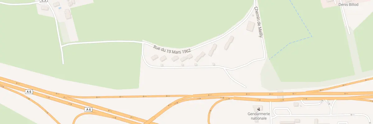 Plan du 17 Rue du 19 Mars 1962 à Pouilly-en-Auxois