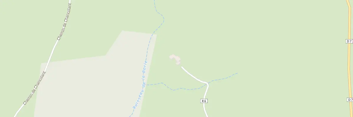 Plan du 850 Che de la Forge à Berzème