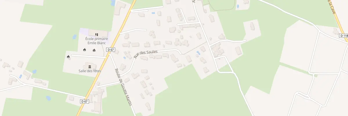 Plan du 208 Rue des Saules à Sarcey