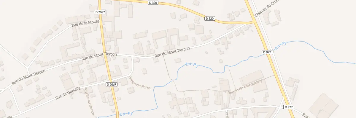 Plan du 7B Rue du Mont Tierçon à Sommepy-Tahure