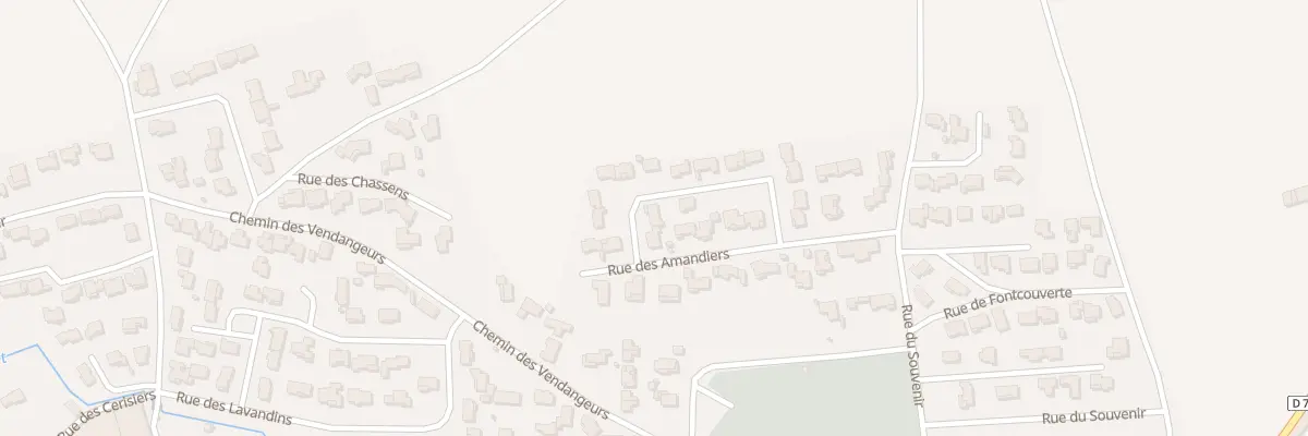 Plan du 3 Rue du Grès des Oliviers à Jonquières-Saint-Vincent