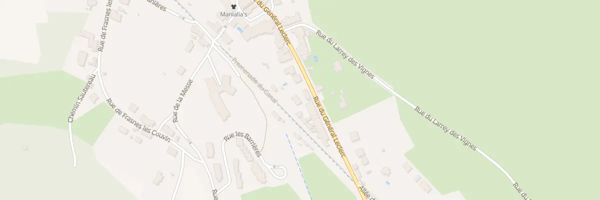 Plan du 18 Rue du General Leclerc à Pouilly-en-Auxois