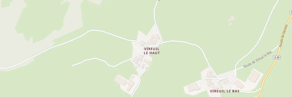 Plan du 5121 Vireuil Le Haut à Burdignes