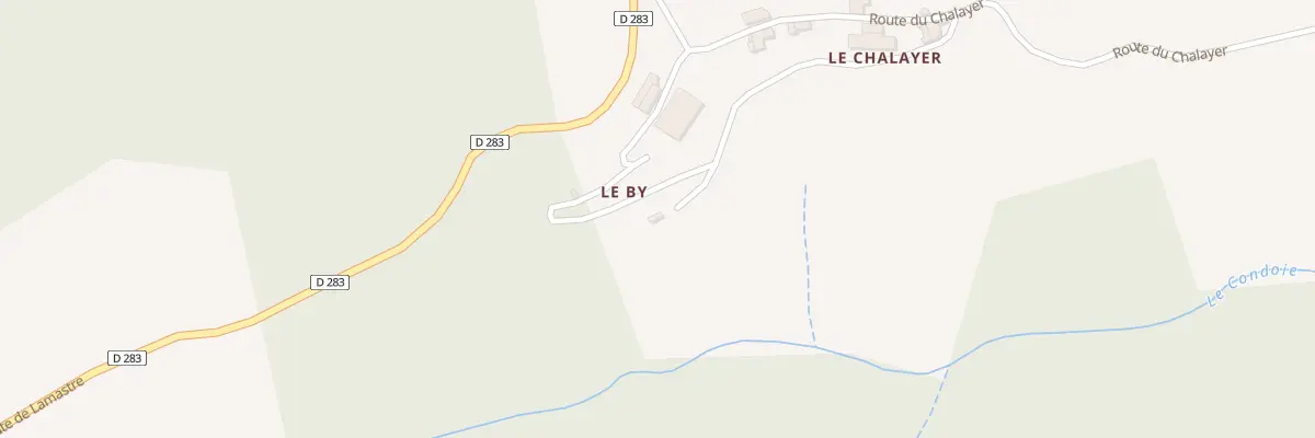 Plan du 300 Rte du Chalayer à Saint-Basile