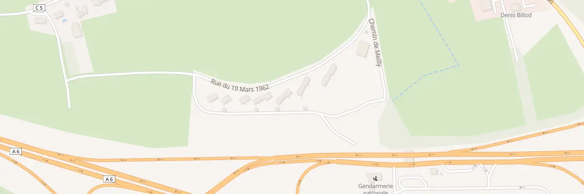 Plan du 11 Rue du 19 Mars 1962 à Pouilly-en-Auxois