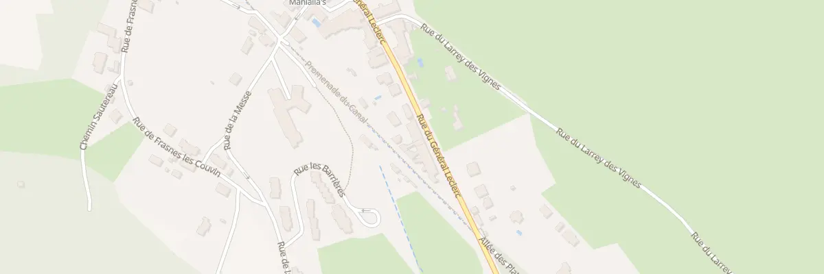 Plan du 22 Rue du General Leclerc à Pouilly-en-Auxois