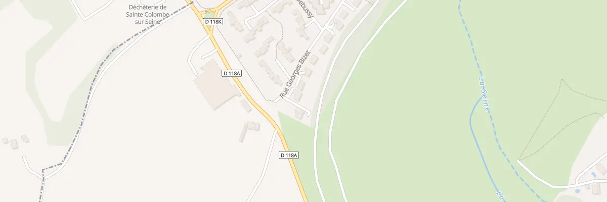 Plan du 4 Rue Georges Bizet à Châtillon-sur-Seine