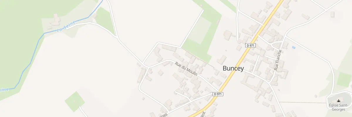 Plan du 10 Rue du Moulin à Buncey