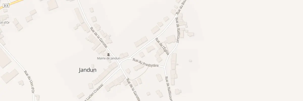 Plan du 5065 Rue Milaville à Jandun