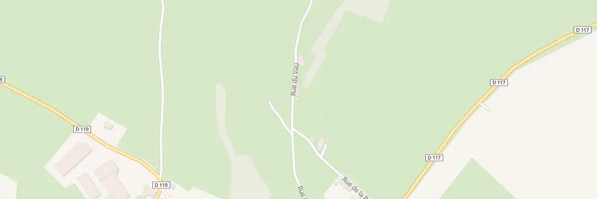 Plan du 5025 La Bussiere à Dampierre-en-Montagne