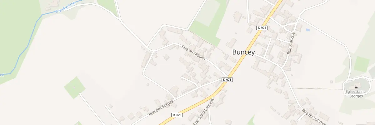 Plan du 9 Rue du Moulin à Buncey