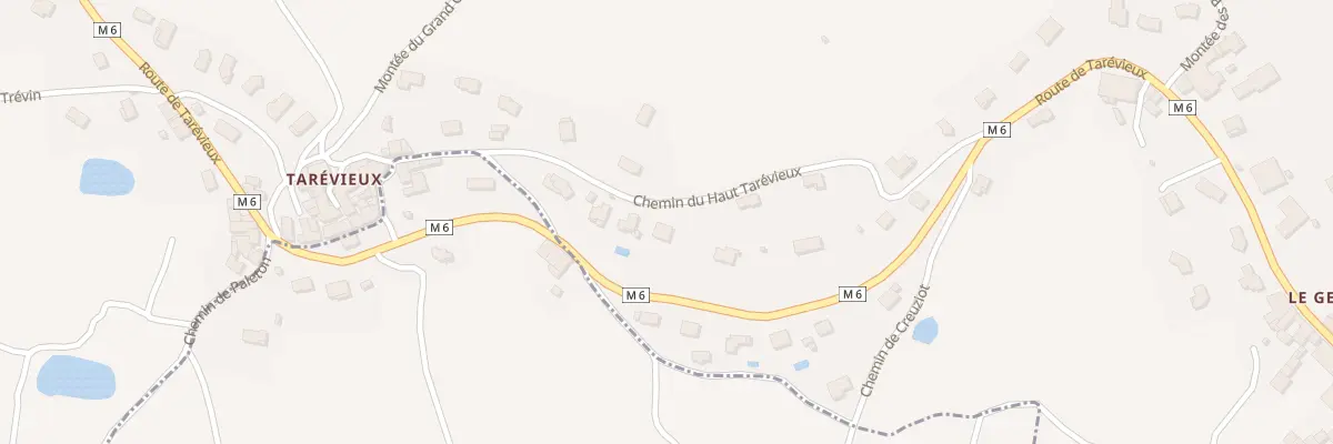 Plan du 271 Che du Haut de Tarevieux à Genilac