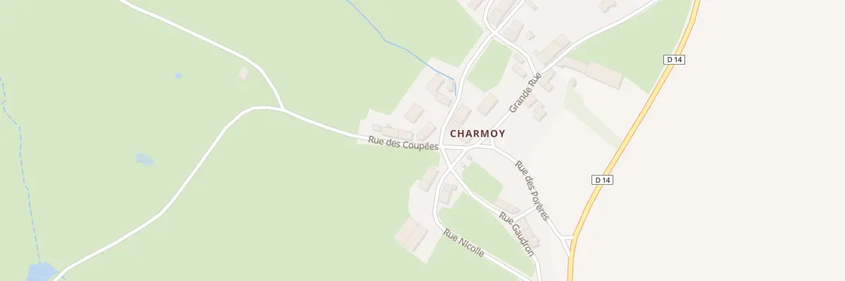 Plan du 8 Pl de la Chapelle à Antigny-la-Ville