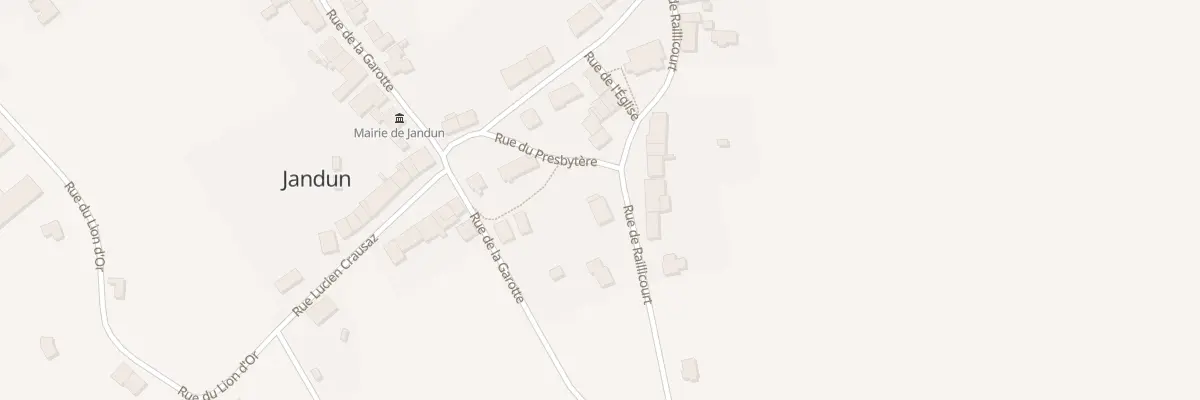 Plan du 12 Rue J E Duhan à Jandun