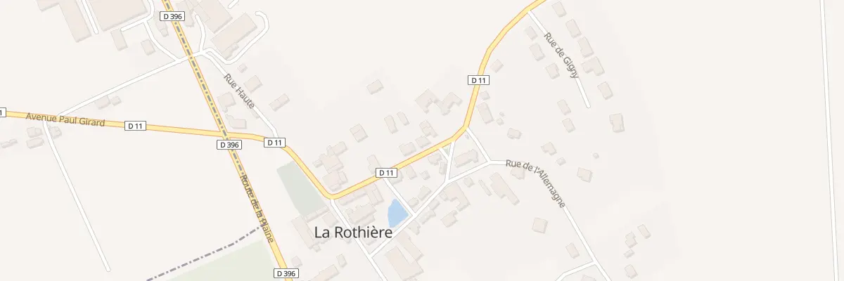 Plan du 11 Rue de Lantey à La Rothière