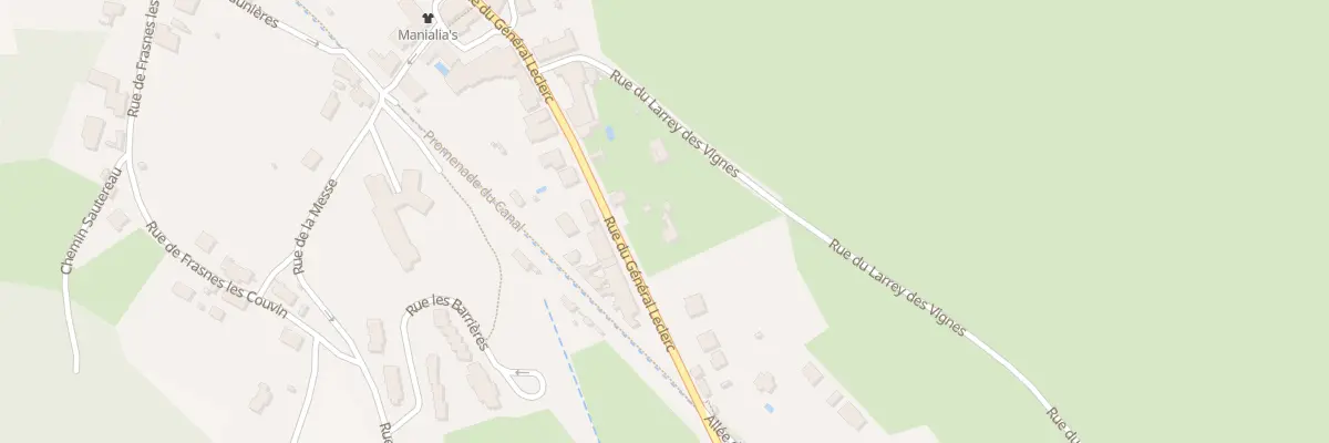 Plan du 21 Rue du General Leclerc à Pouilly-en-Auxois