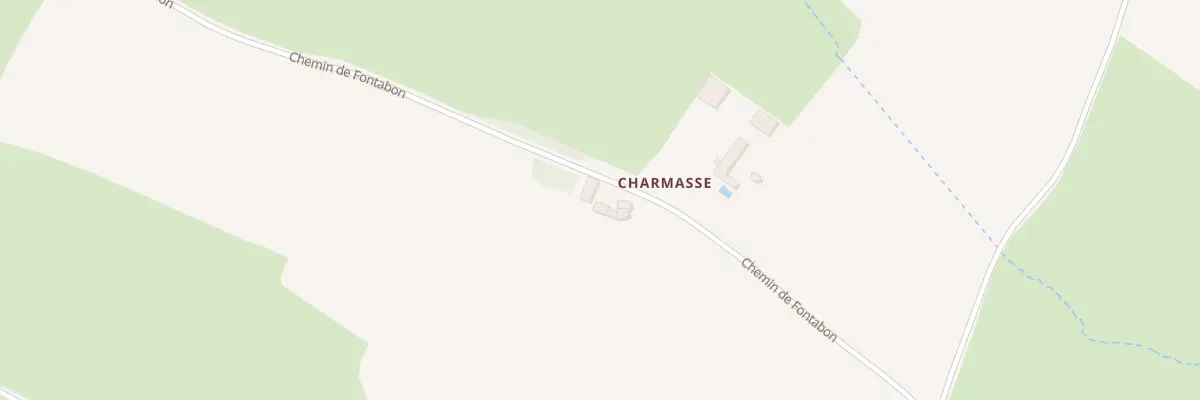 Plan du 9 Che de Fontabon à Genouilly