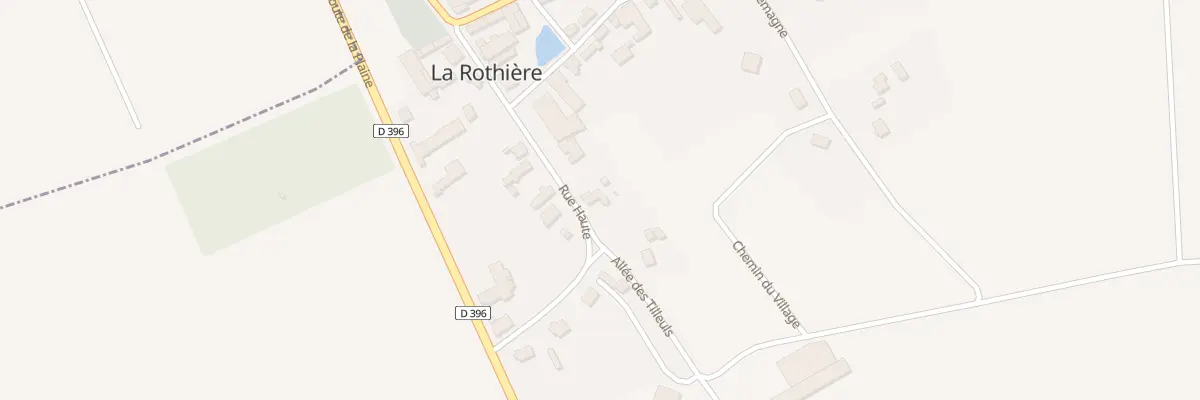 Plan du 17 Rue Haute à La Rothière