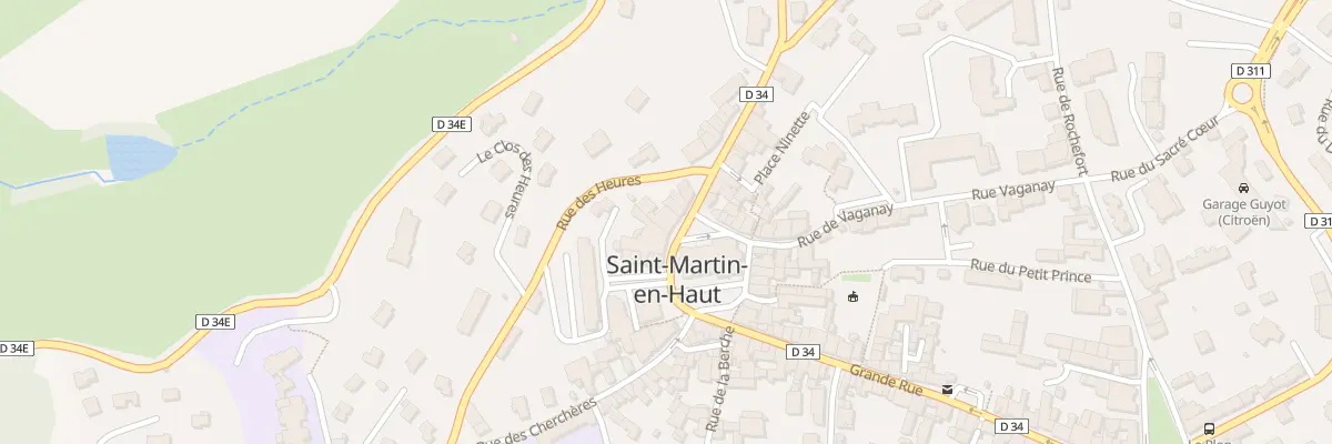 Plan du 4 Pl Neuve à Saint-Martin-en-Haut