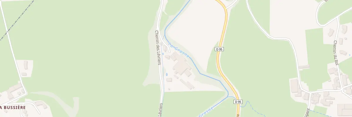 Plan du 251 Che des Lévriers à Saint-Léger-sous-la-Bussière
