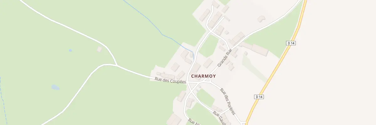 Plan du 5058 Hameau de Charmoy à Antigny-la-Ville